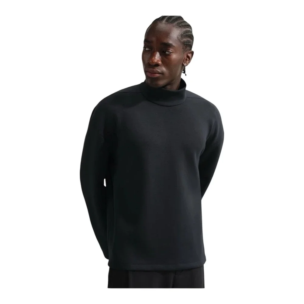 Nike 24.7 Impossibly Soft Fleece IF2119-010 Turtleneck Men's Medium NEW $115